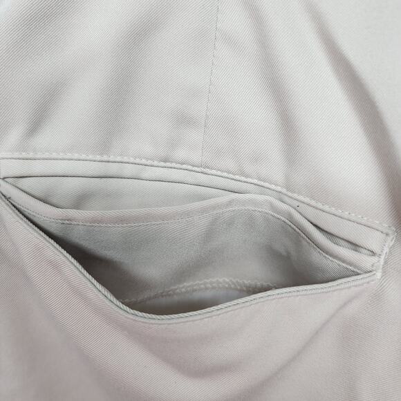 Walter Hagen Men 34x28 Beige Khaki Flat Front Cuffed Dress Pants Trousers Career - Picture 8 of 15